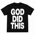 God Did It Tee  (Black)
