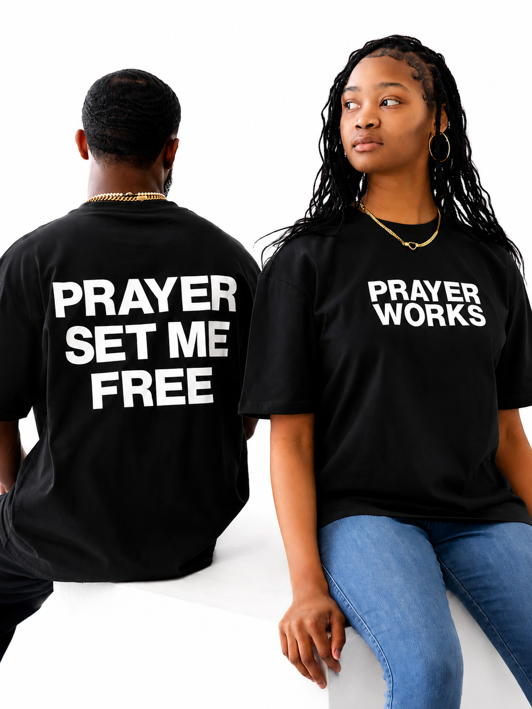Prayer Works Tee (Black)