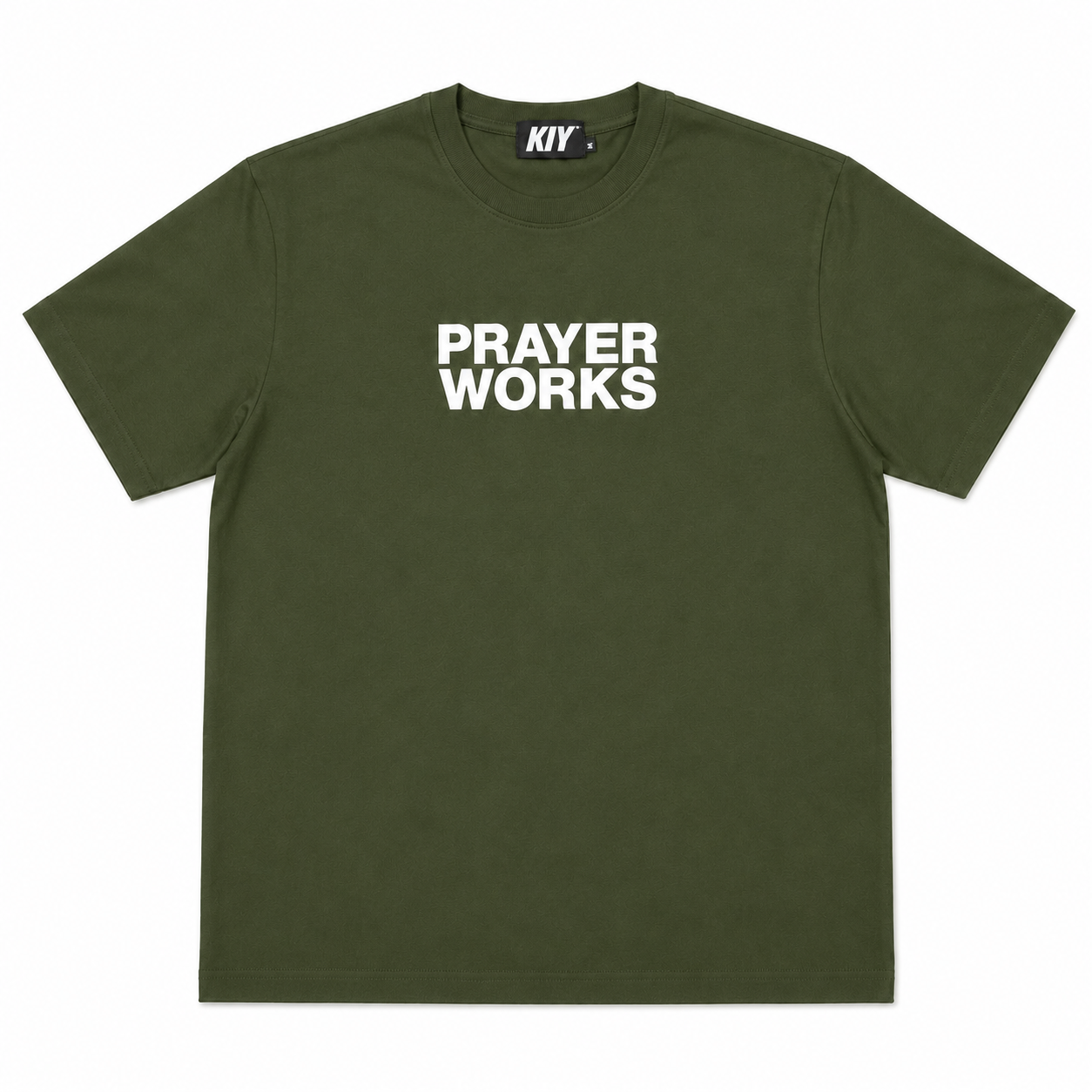Prayer Works Tee  (Forest Green)