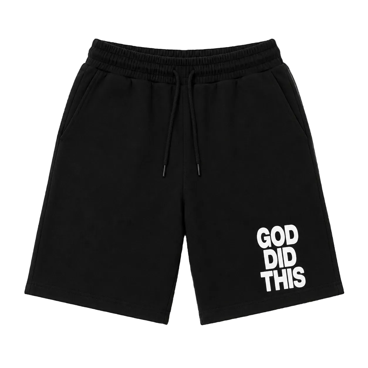 God Did This Shorts (Black)